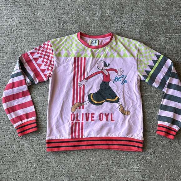 Ice Iceberg Olive Oyl Crewneck - Picture 2 of 14